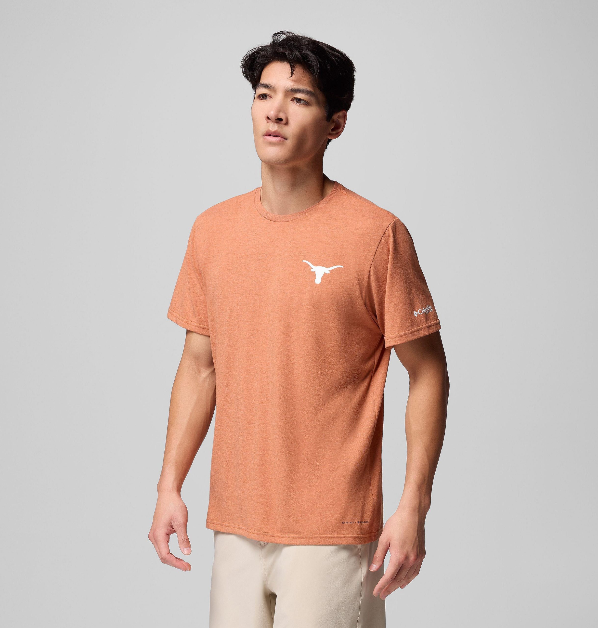miesten collegiate pfg -lyhythihainen paita - texas
