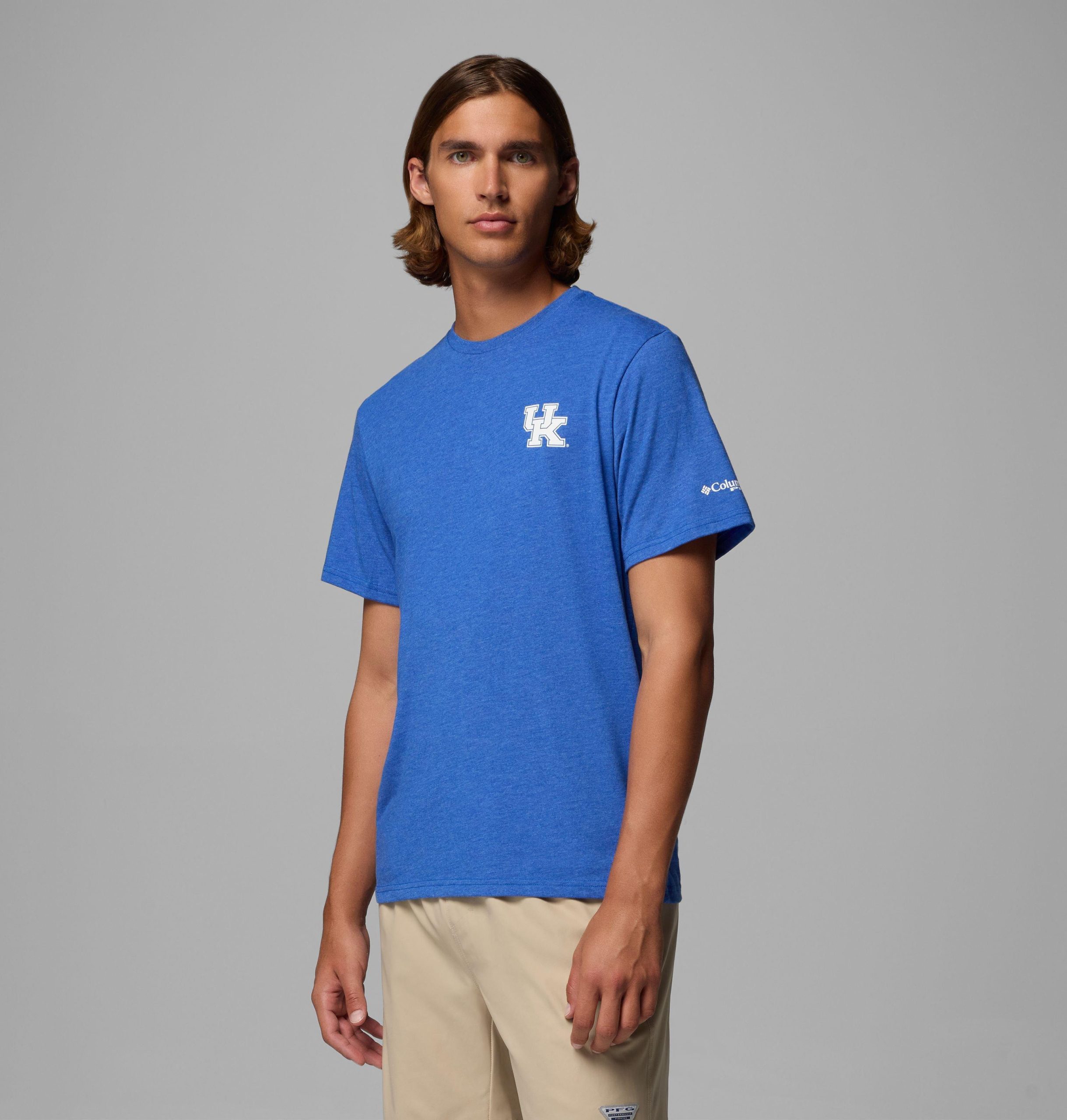 miesten collegiate pfg -lyhythihainen paita - kentucky