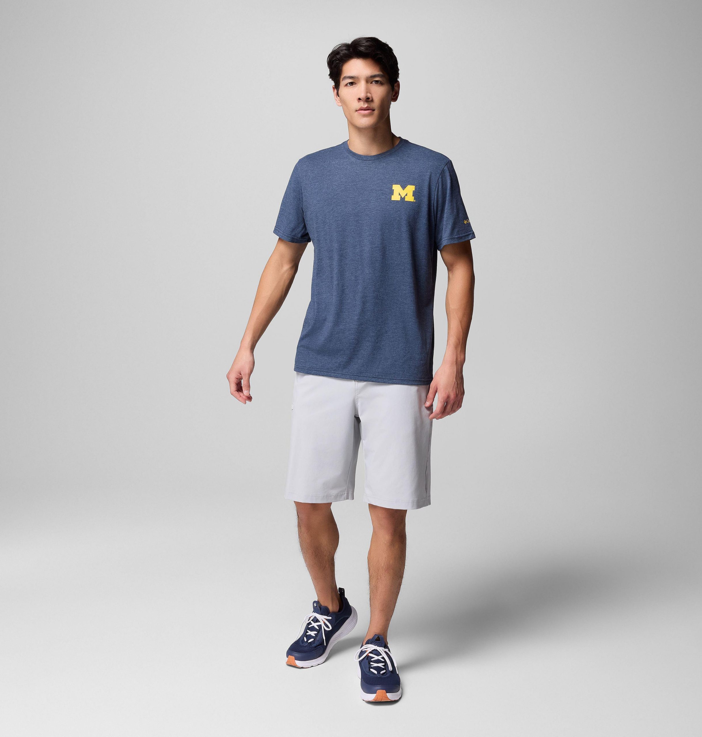 miesten collegiate pfg -lyhythihainen paita - michigan