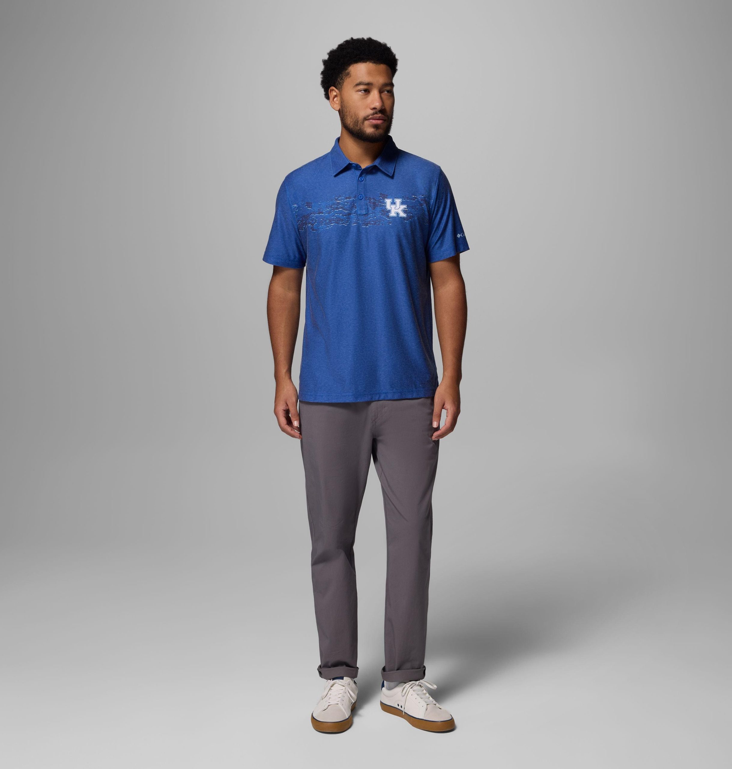 miesten collegiate thistletown hills -kuviollinen poolopaita - kentucky