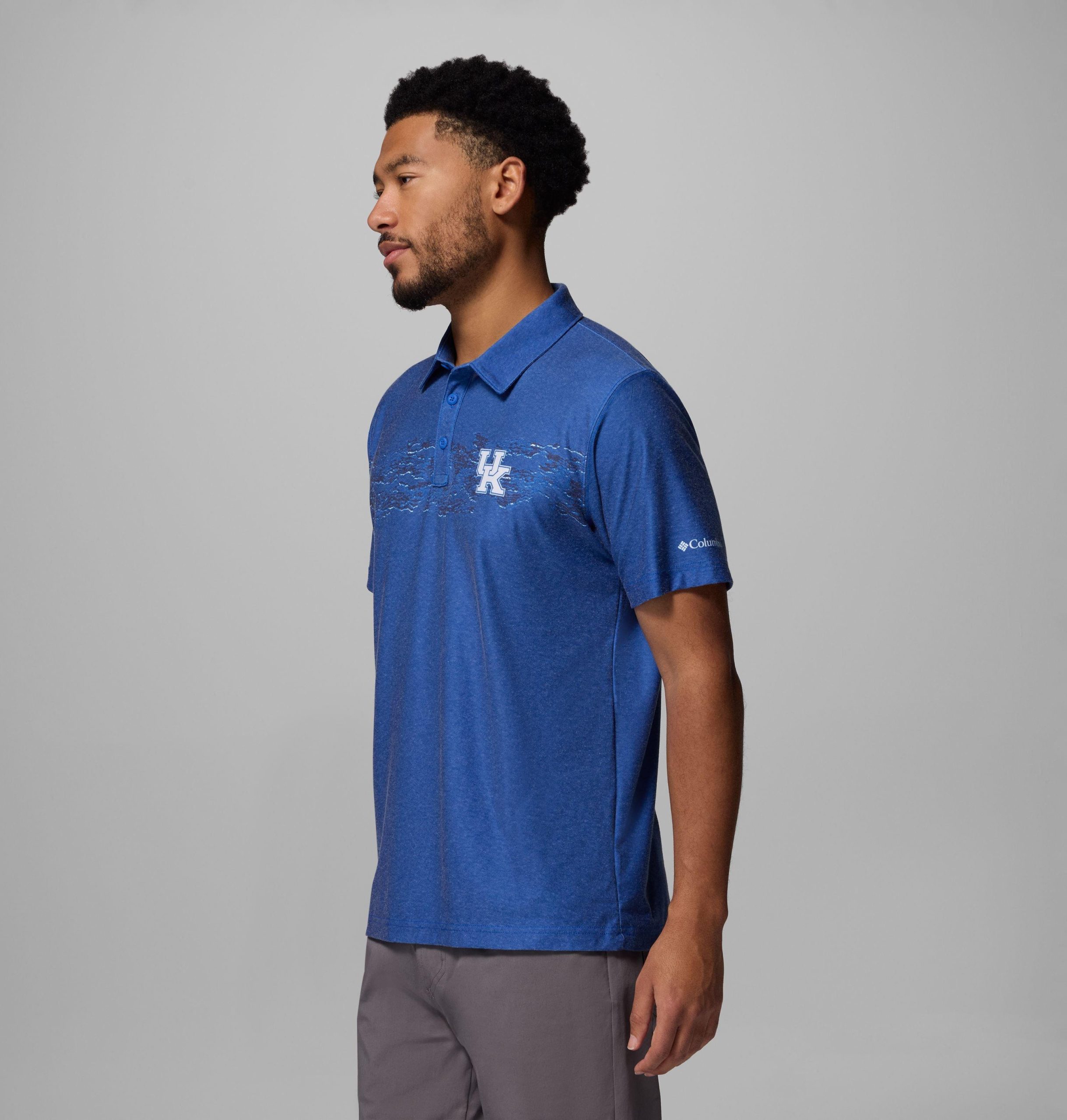 miesten collegiate thistletown hills -kuviollinen poolopaita - kentucky
