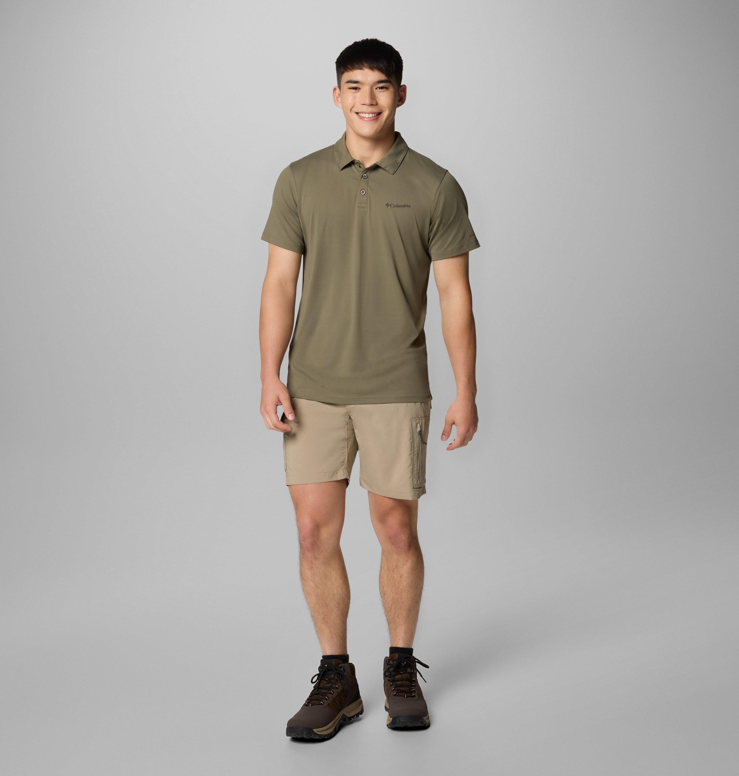 miesten tech trail utility -pikeepaita