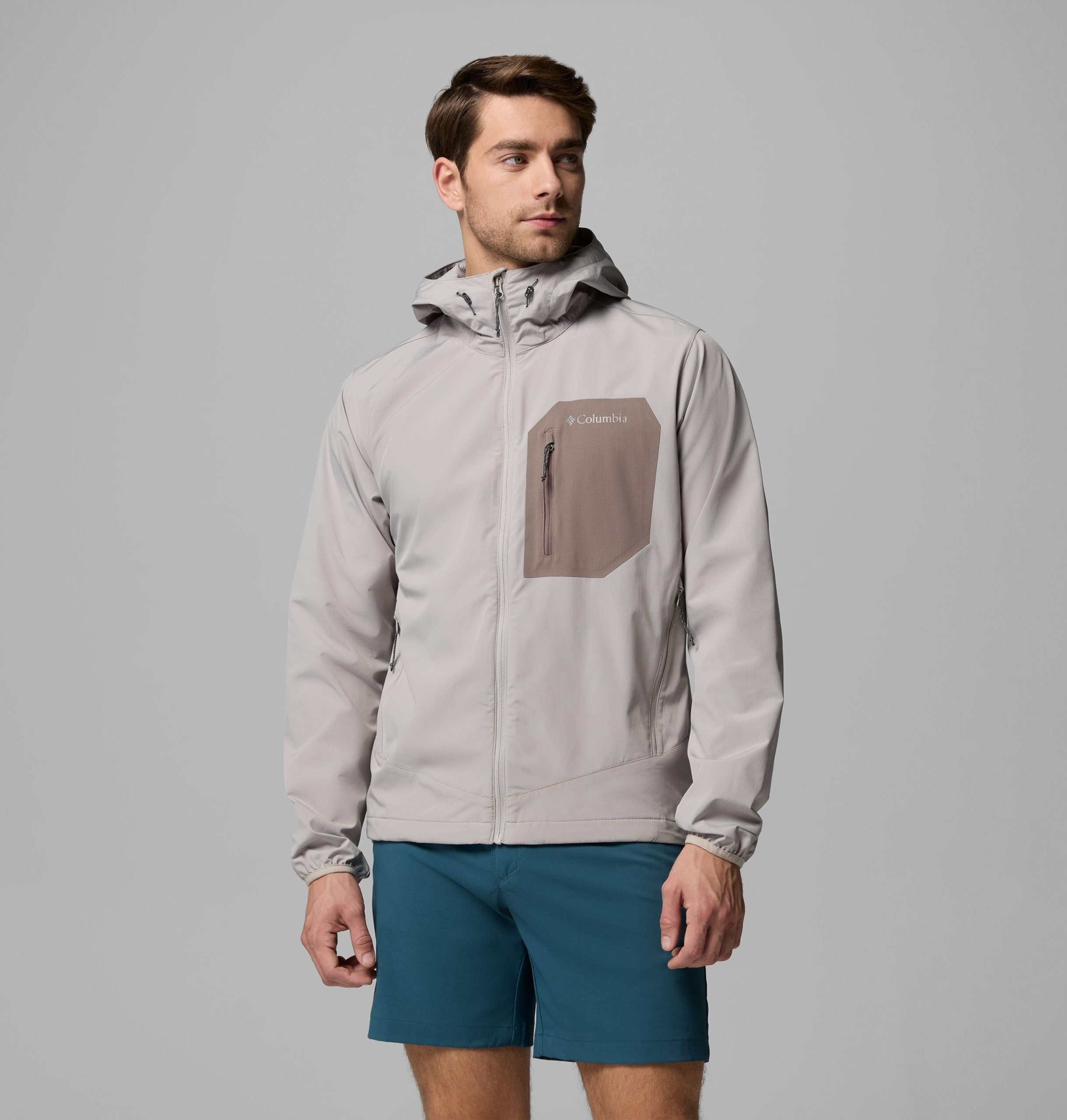 miesten tall heights iii hupullinen softshell-takki