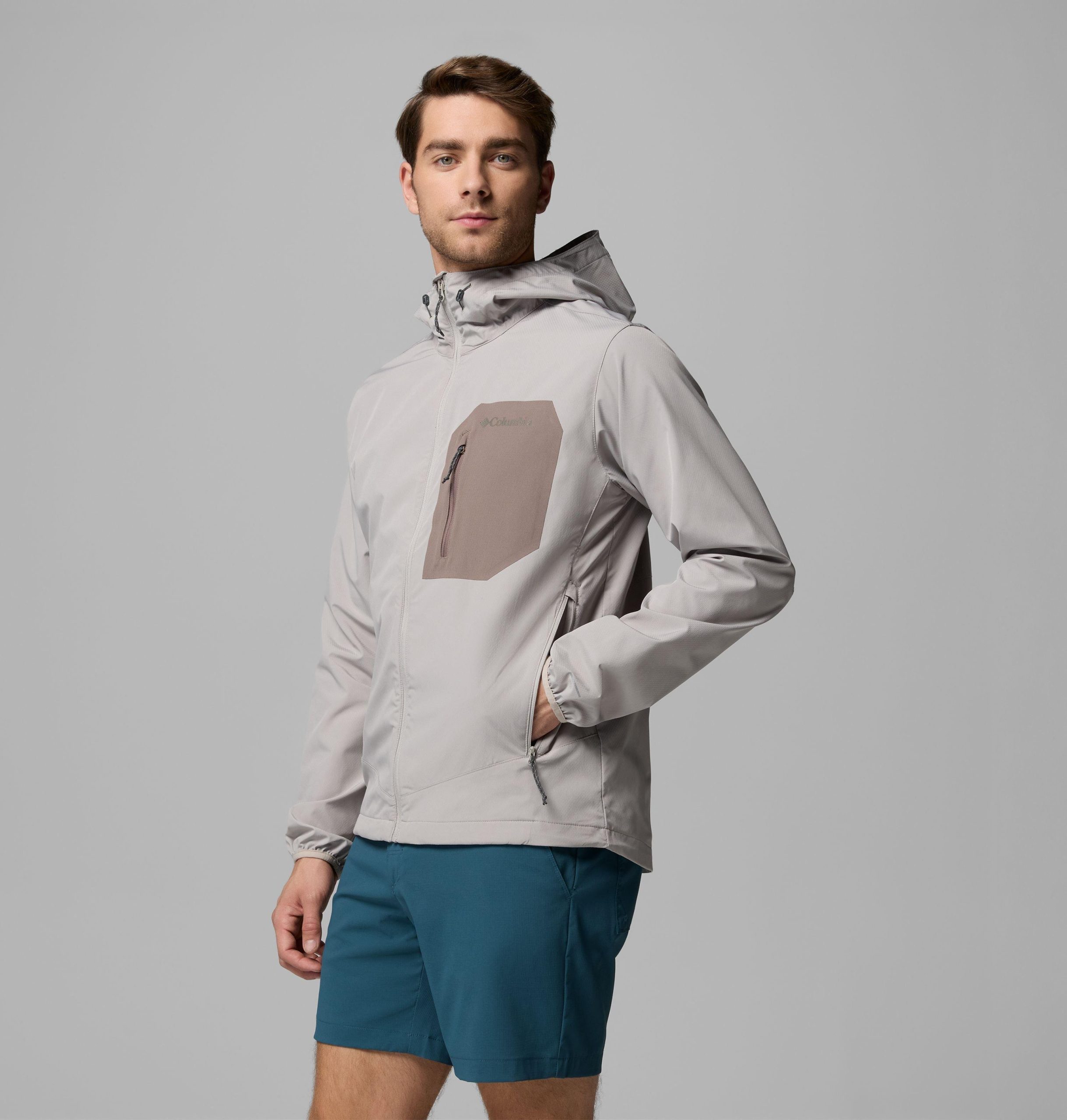miesten tall heights iii hupullinen softshell-takki