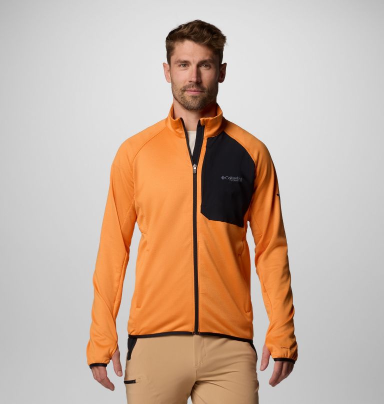 miesten triple canyon grid fleece ii -täyspitkä vetoketjullinen takki
