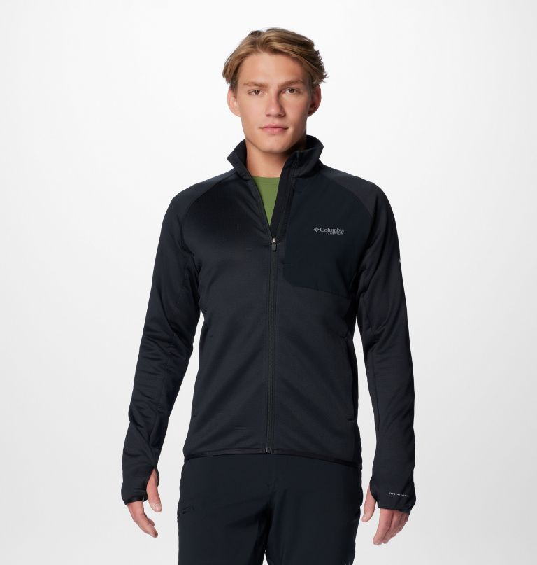 miesten triple canyon grid fleece ii -täyspitkä vetoketjullinen takki