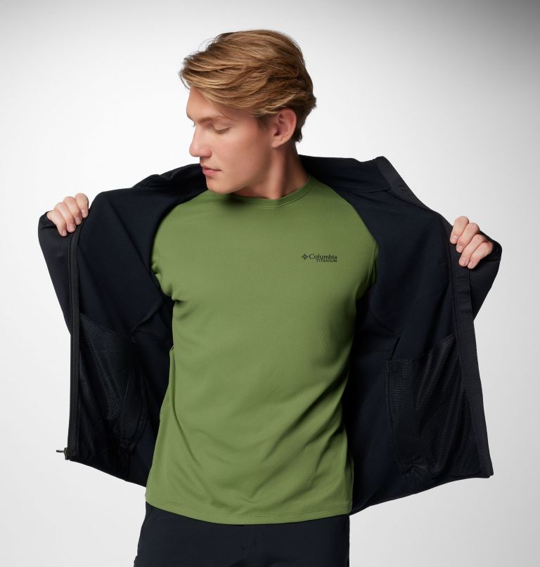 miesten triple canyon grid fleece ii -täyspitkä vetoketjullinen takki