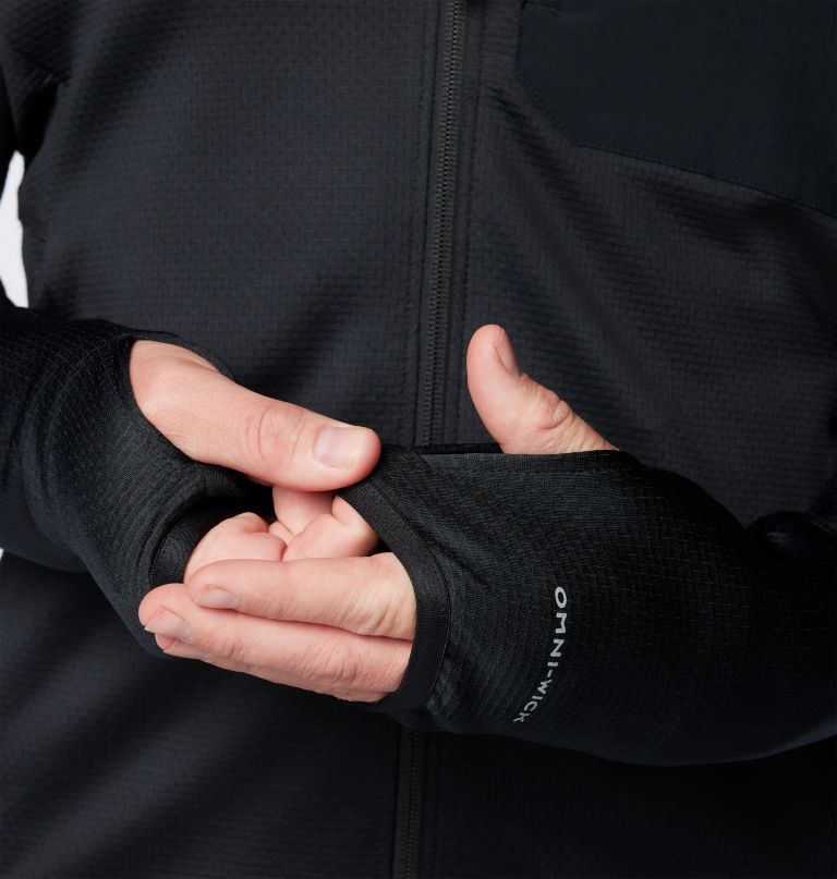 miesten triple canyon grid fleece ii -täyspitkä vetoketjullinen takki