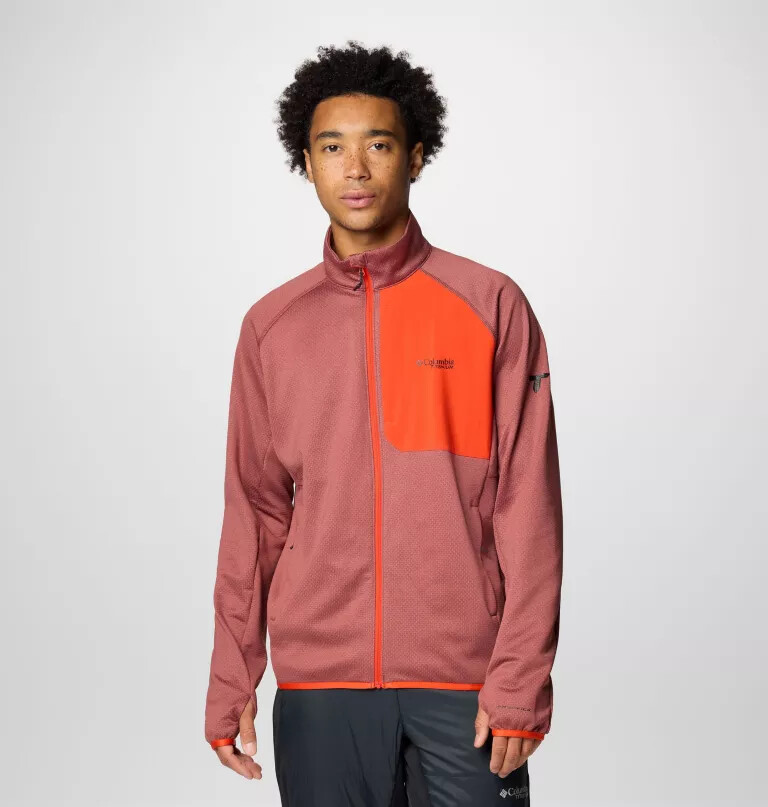miesten triple canyon grid fleece ii -täyspitkä vetoketjullinen takki