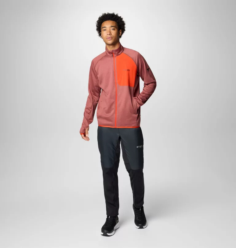 miesten triple canyon grid fleece ii -täyspitkä vetoketjullinen takki