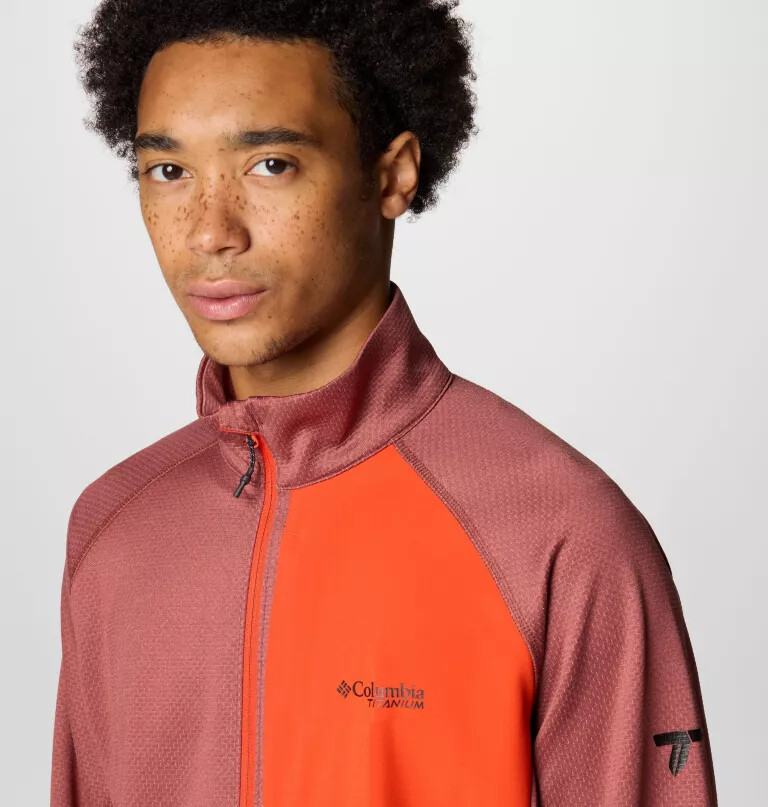 miesten triple canyon grid fleece ii -täyspitkä vetoketjullinen takki
