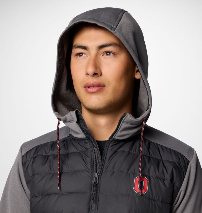 miesten collegiate out-shield -hybridihuppari - ohio state