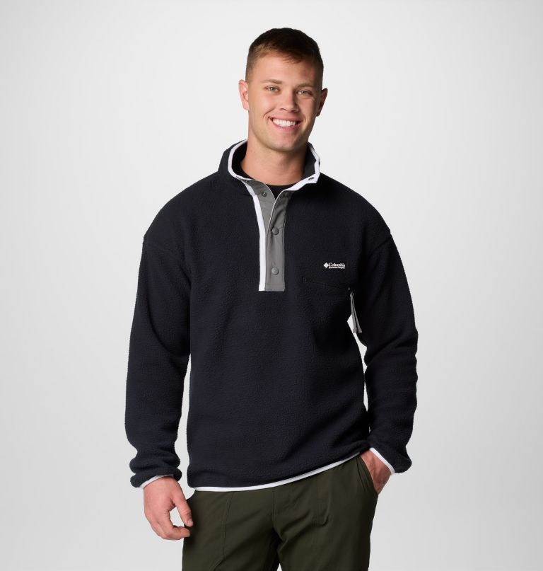miesten helvetia ii half snap fleece -villapaita