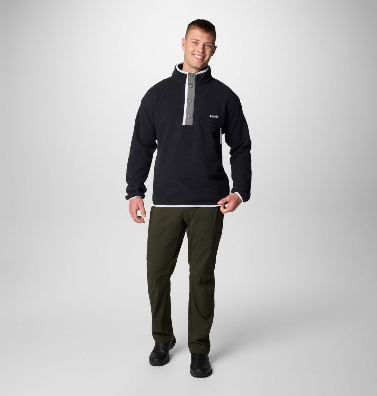 miesten helvetia ii half snap fleece -villapaita