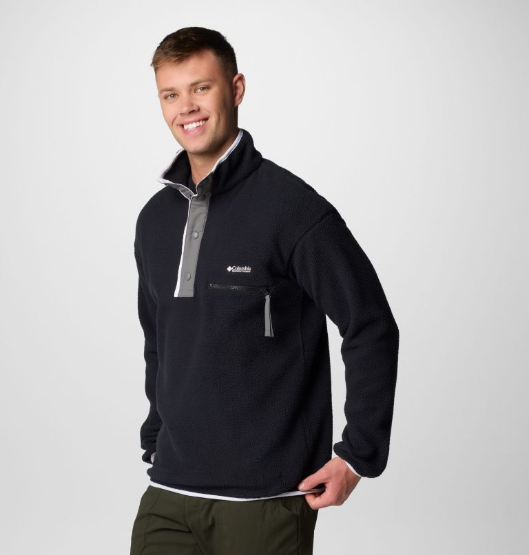 miesten helvetia ii half snap fleece -villapaita