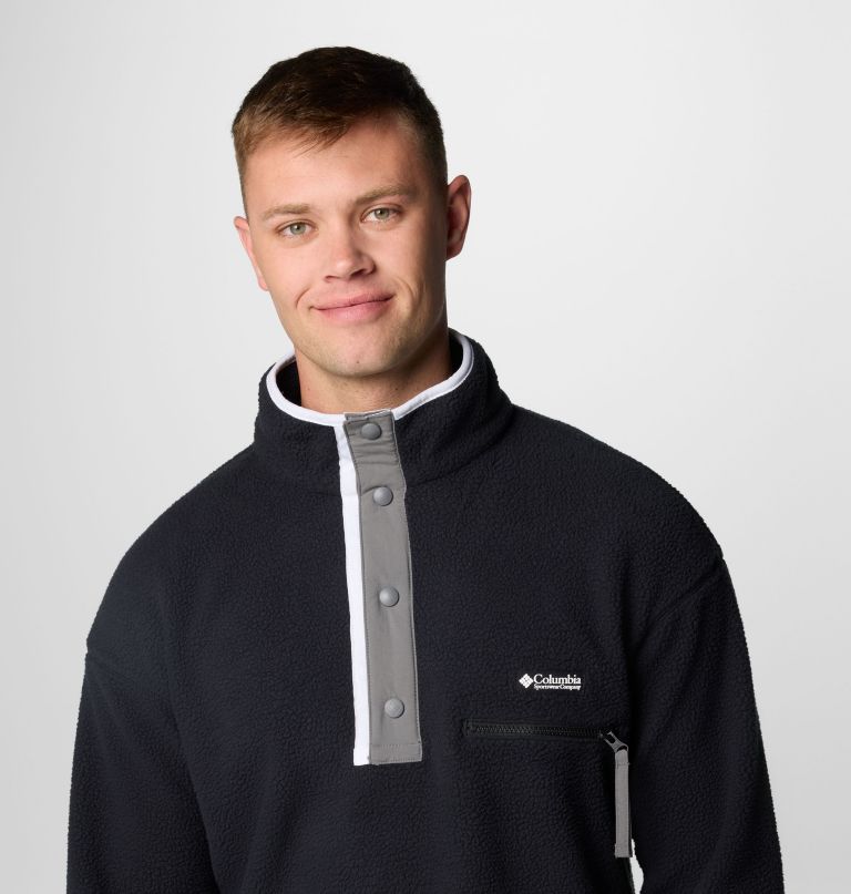 miesten helvetia ii half snap fleece -villapaita