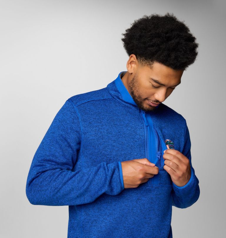 miesten collegiate sweater weather fleece half zip -pusero - florida