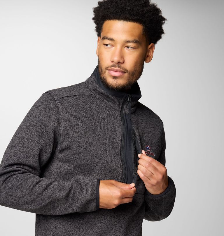 miesten collegiate sweater weather fleece half zip -pusero - georgia