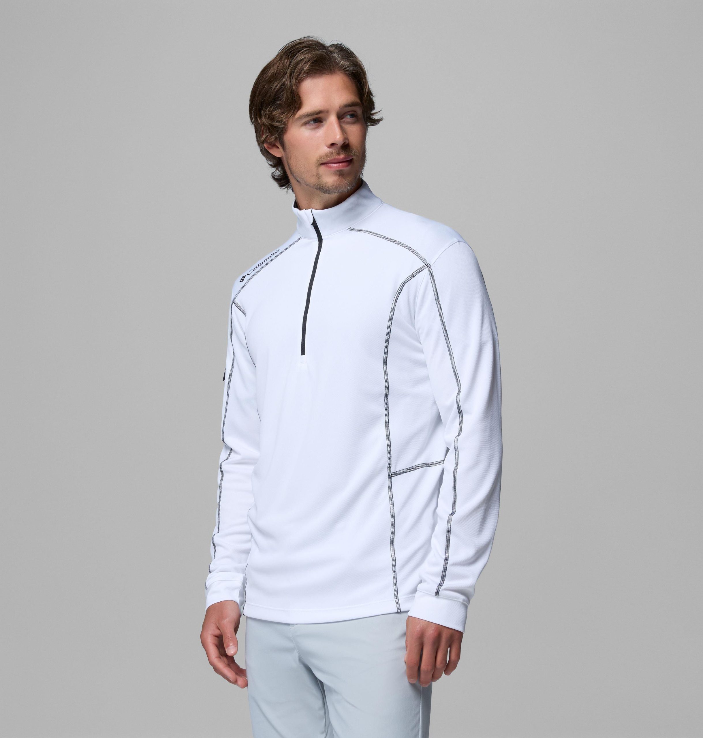 miesten haulikkovetoketjullinen golfpusero