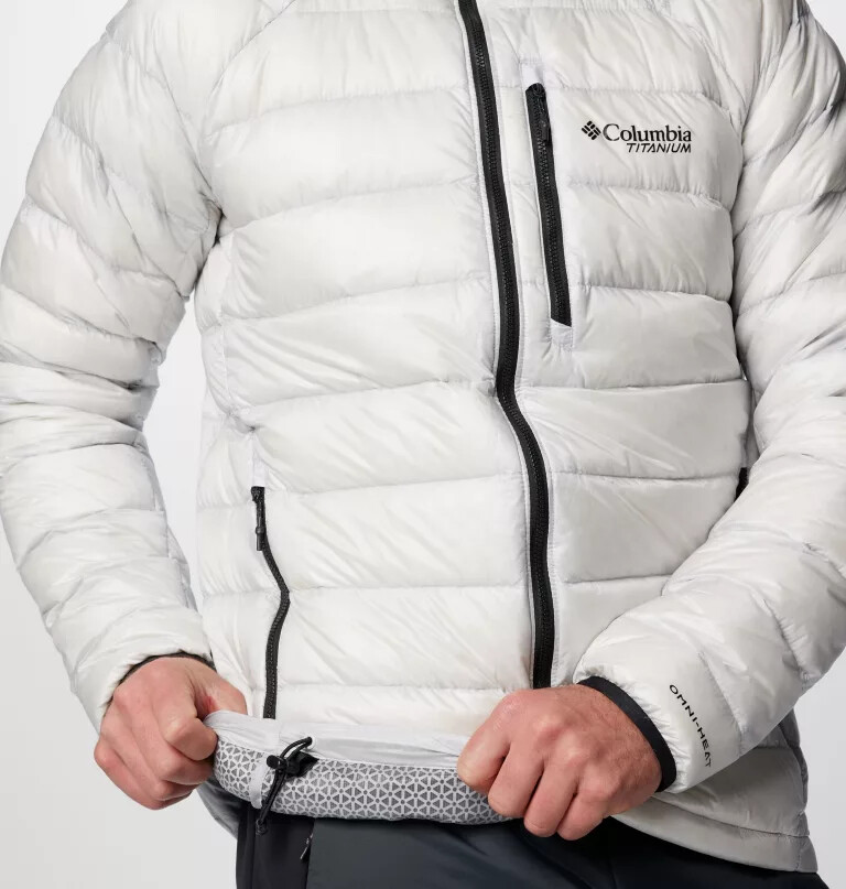 miesten arctic crest -untuvatakki