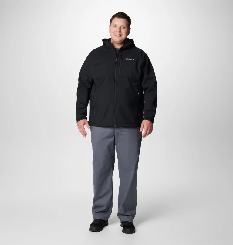 miesten ascender ii hupullinen softshell-takki - iso