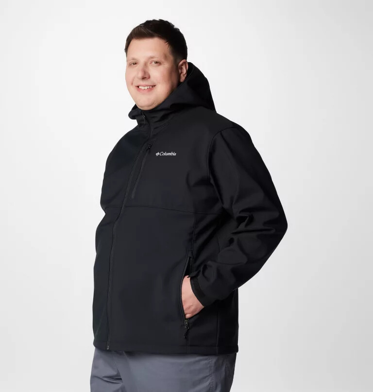 miesten ascender ii hupullinen softshell-takki - iso