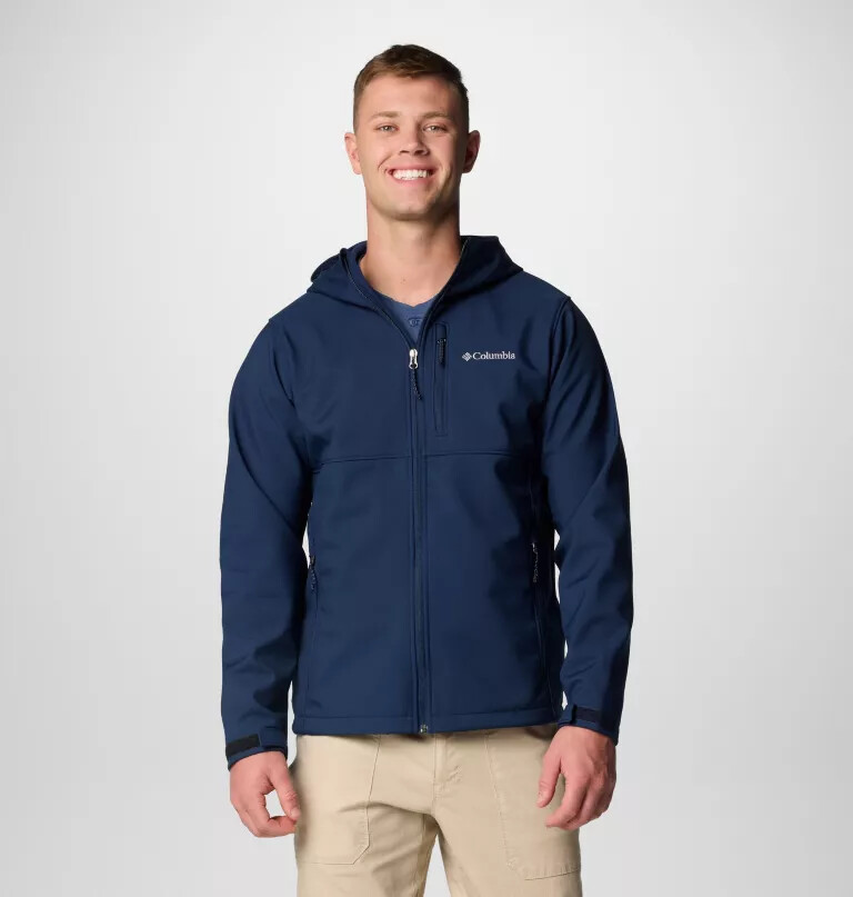 miesten ascender ii hupullinen softshell-takki - pitkä
