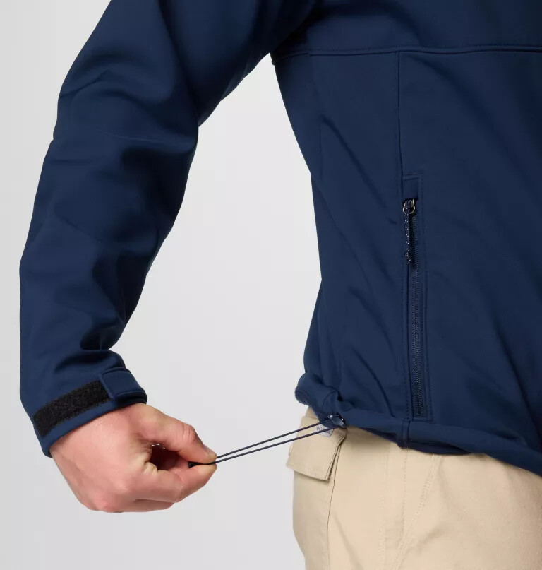 miesten ascender ii hupullinen softshell-takki - pitkä
