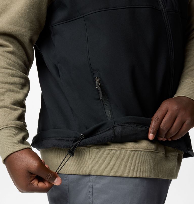 miesten ascender ii softshell-liivi - iso