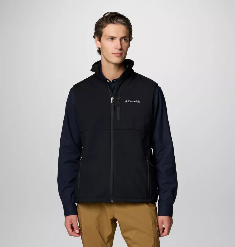 miesten ascender ii softshell-liivi - pitkä