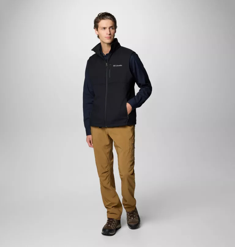 miesten ascender ii softshell-liivi - pitkä