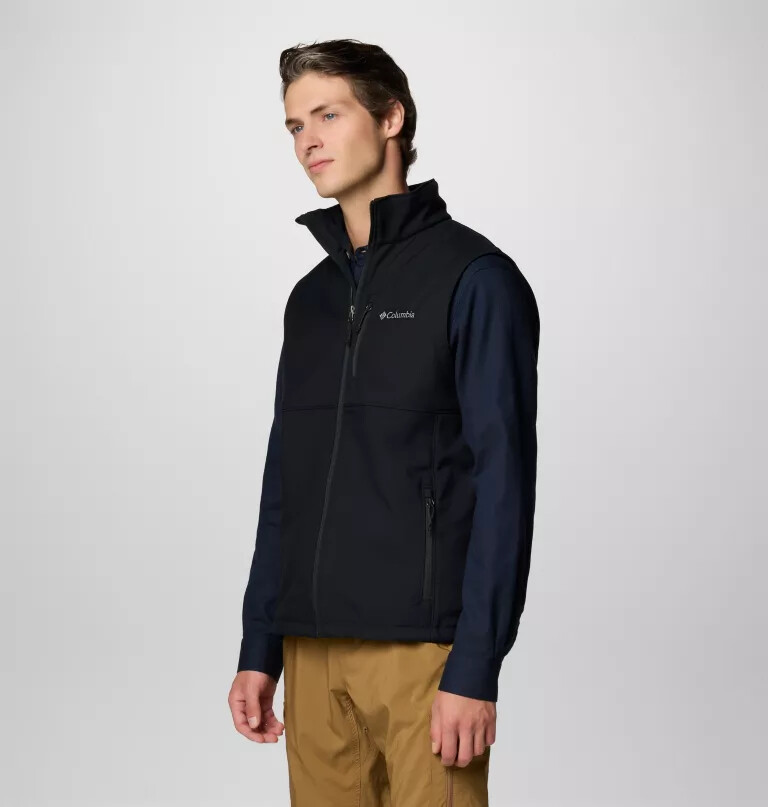 miesten ascender ii softshell-liivi - pitkä