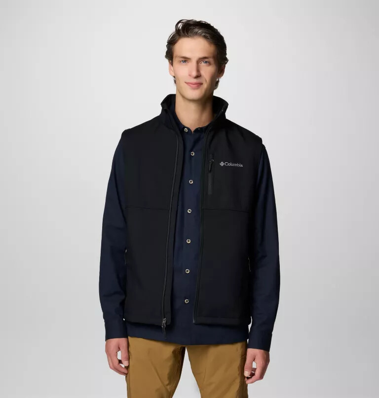 miesten ascender ii softshell-liivi - pitkä