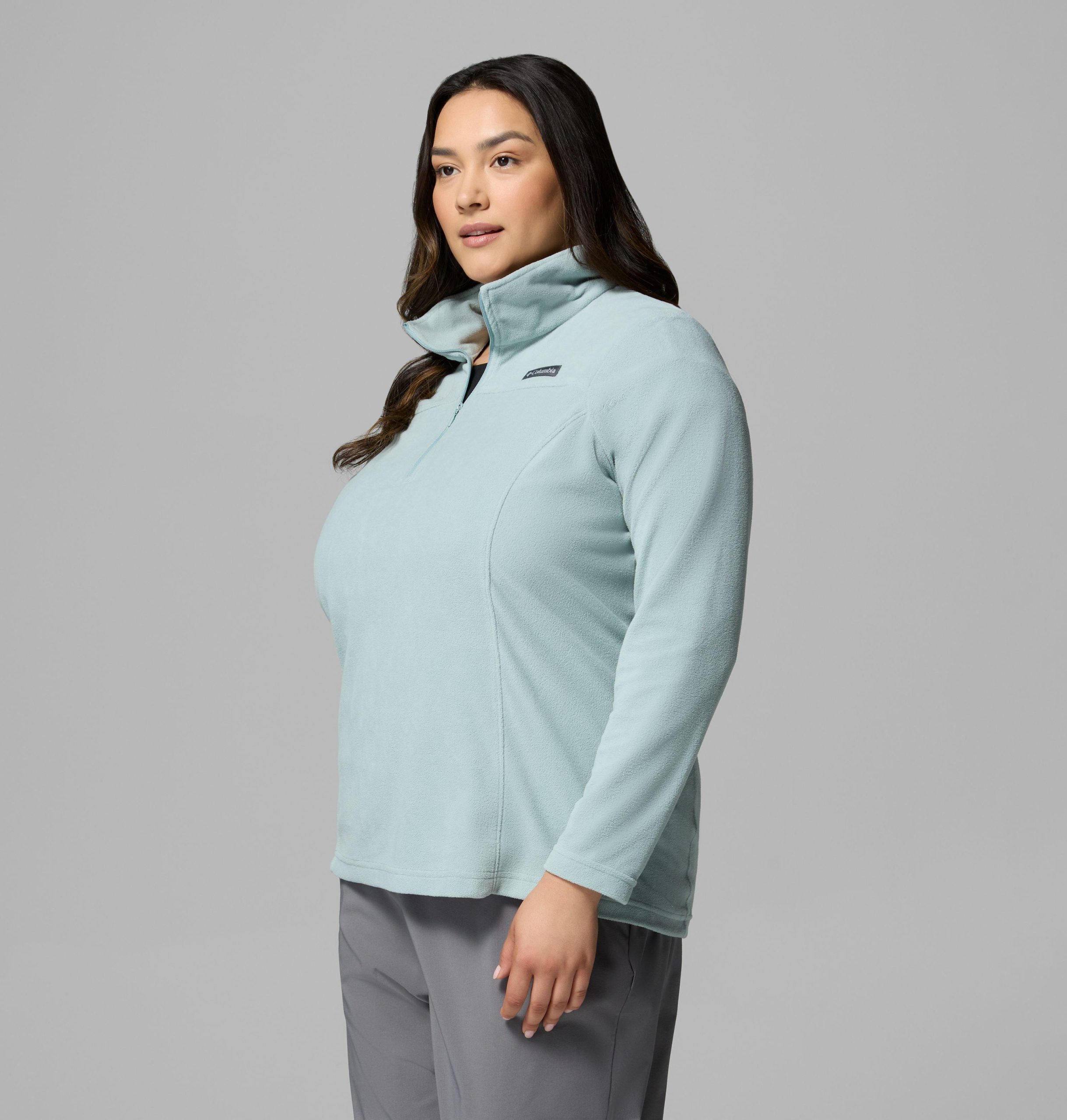 naisten lake aloha -fleecepaita vetoketjullinen plus-koko