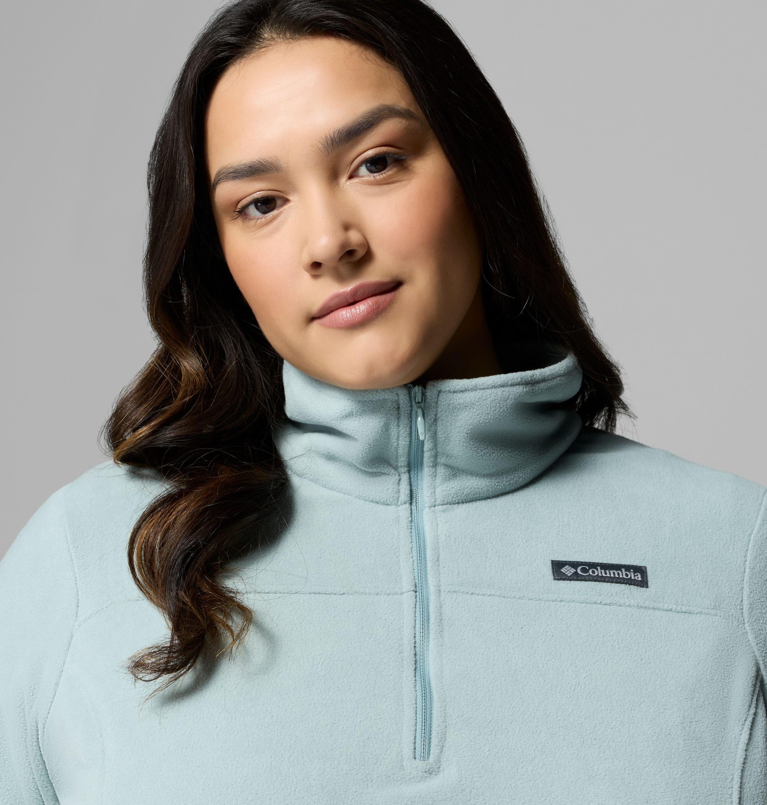 naisten lake aloha -fleecepaita vetoketjullinen plus-koko