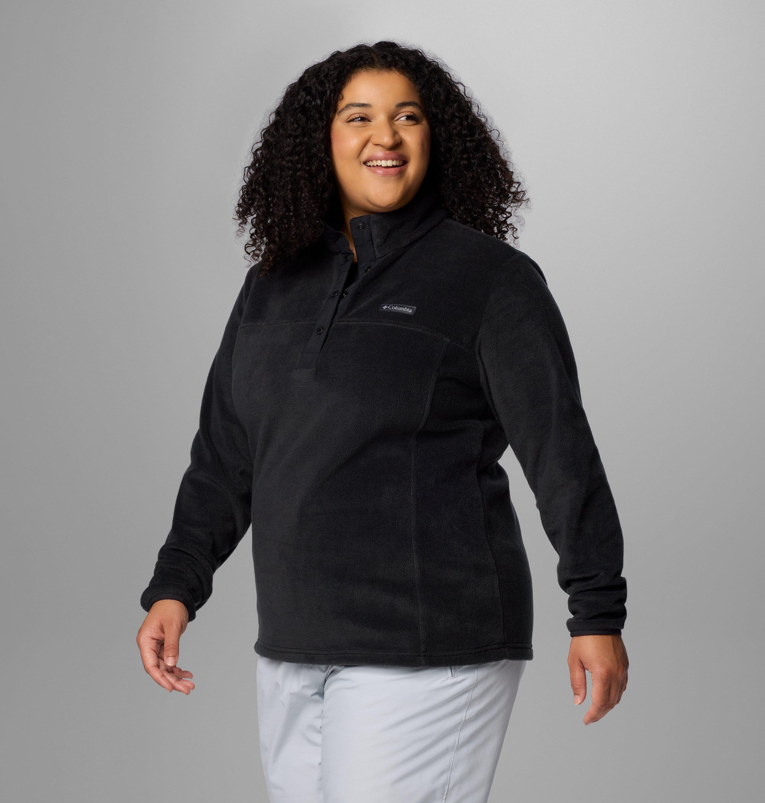 naisten benton springs half snap fleece ii -pusero - plus-koko