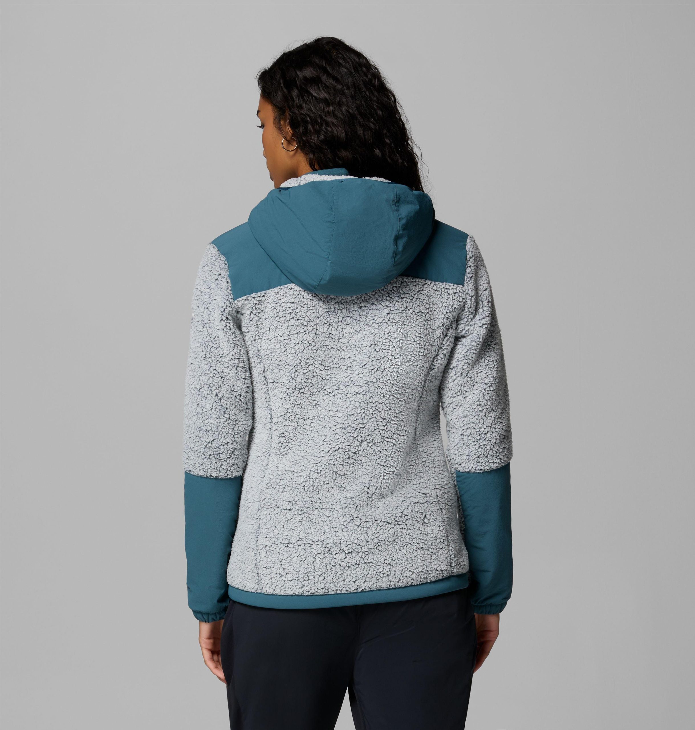 naisten arctic crest sherpa -fleecetakki jossa vetoketjullinen vetoketju