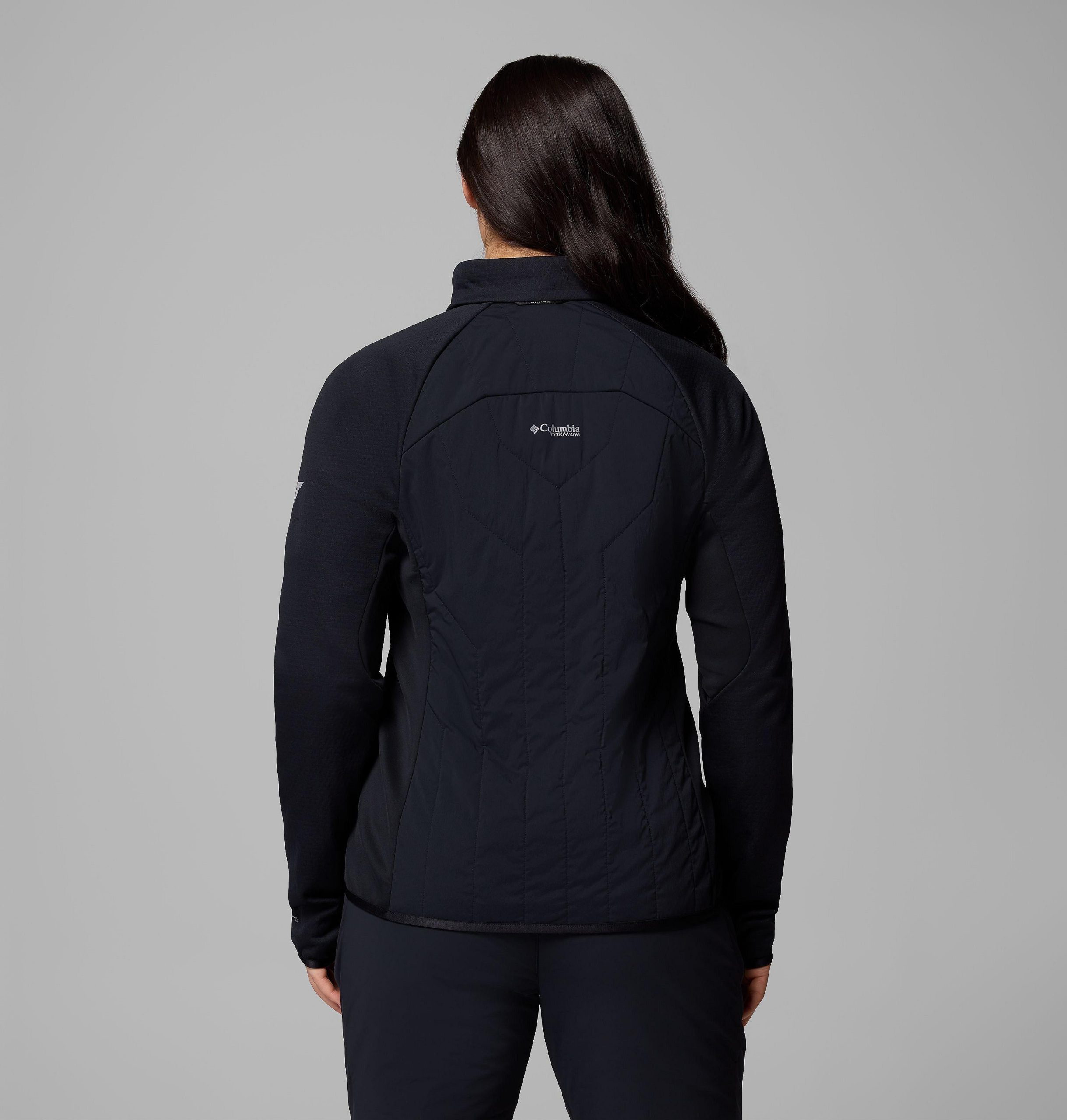 naisten arctic crest hybrid -täysvetoketjullinen takki
