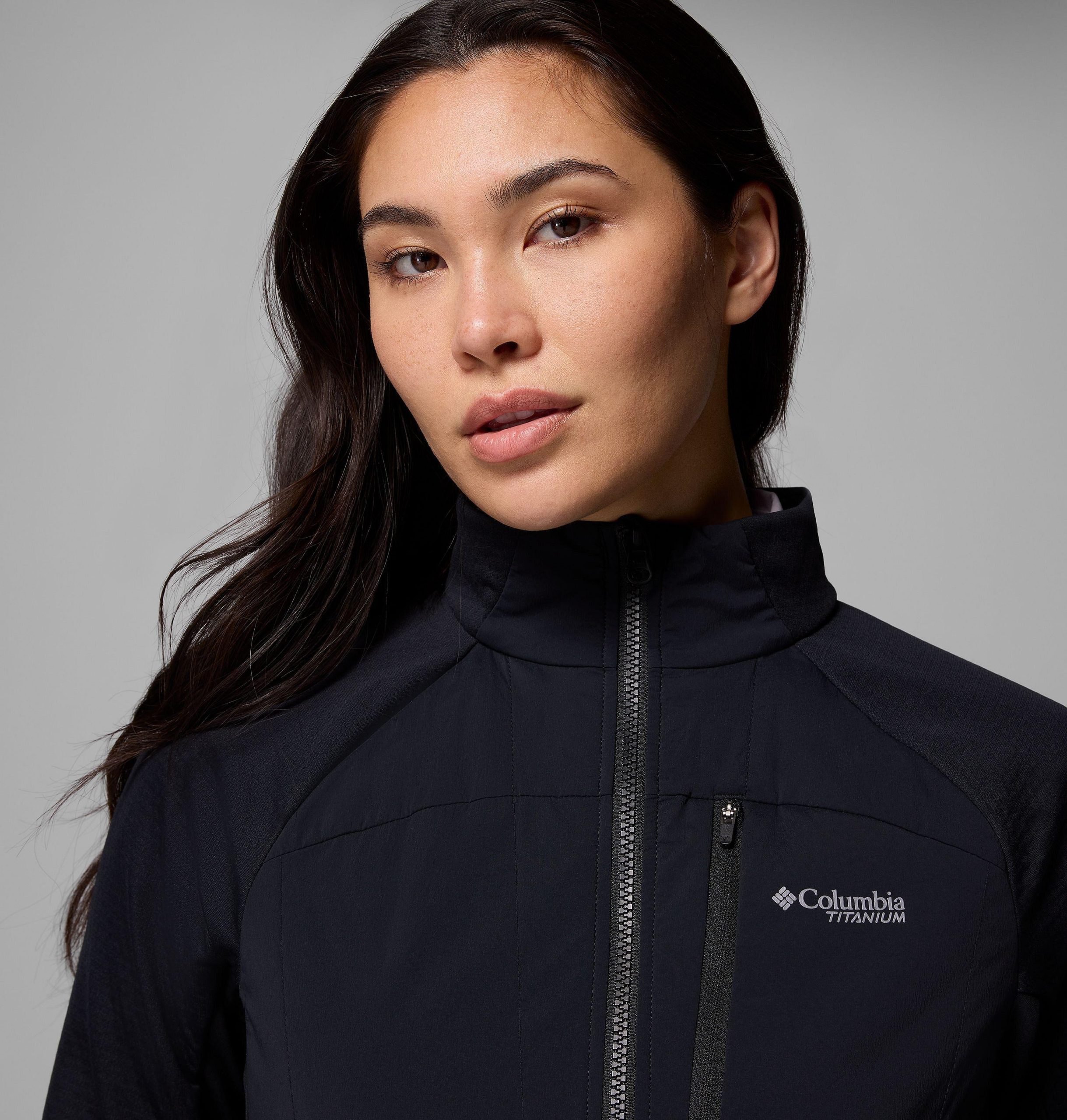 naisten arctic crest hybrid -täysvetoketjullinen takki
