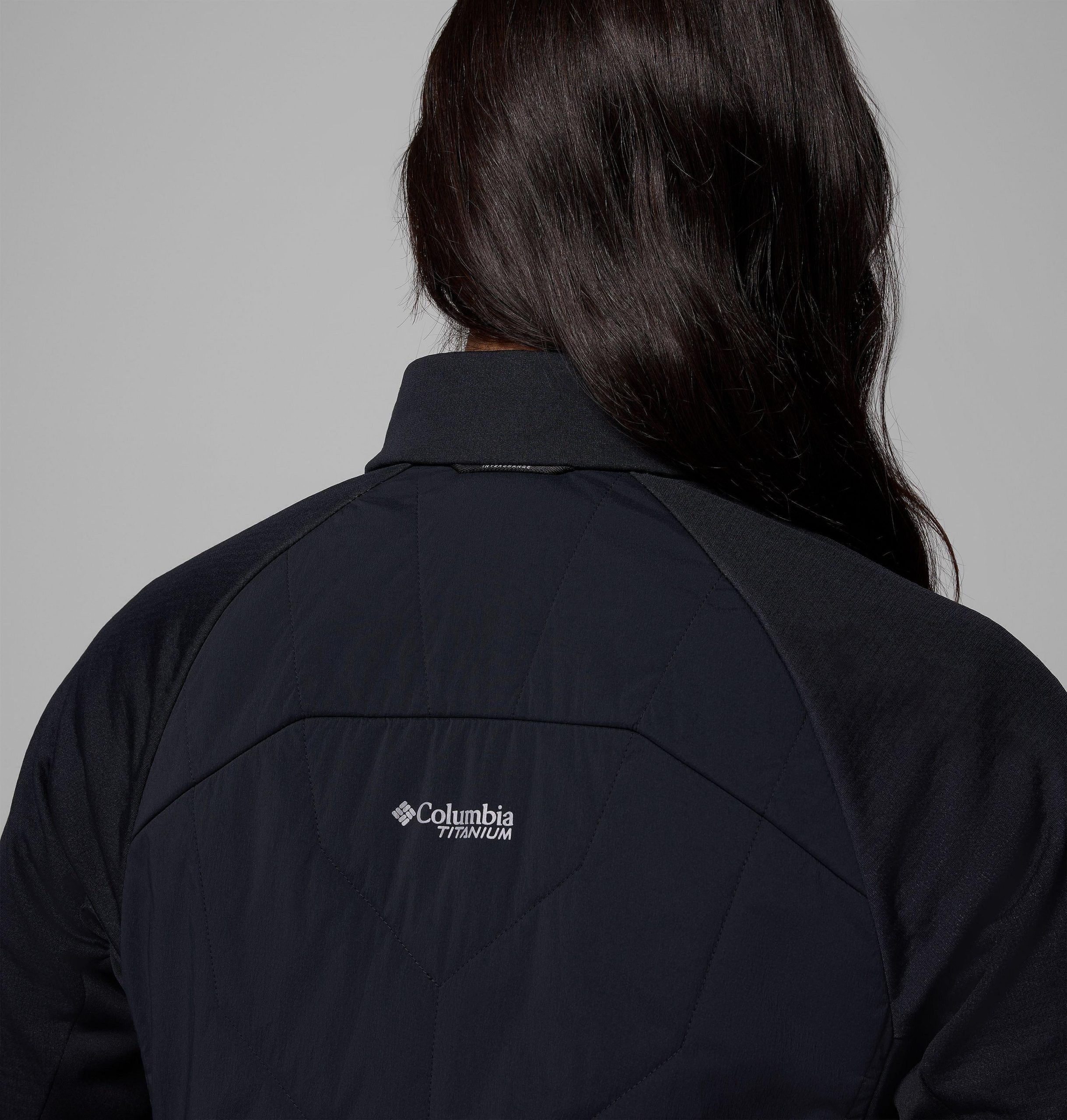 naisten arctic crest hybrid -täysvetoketjullinen takki