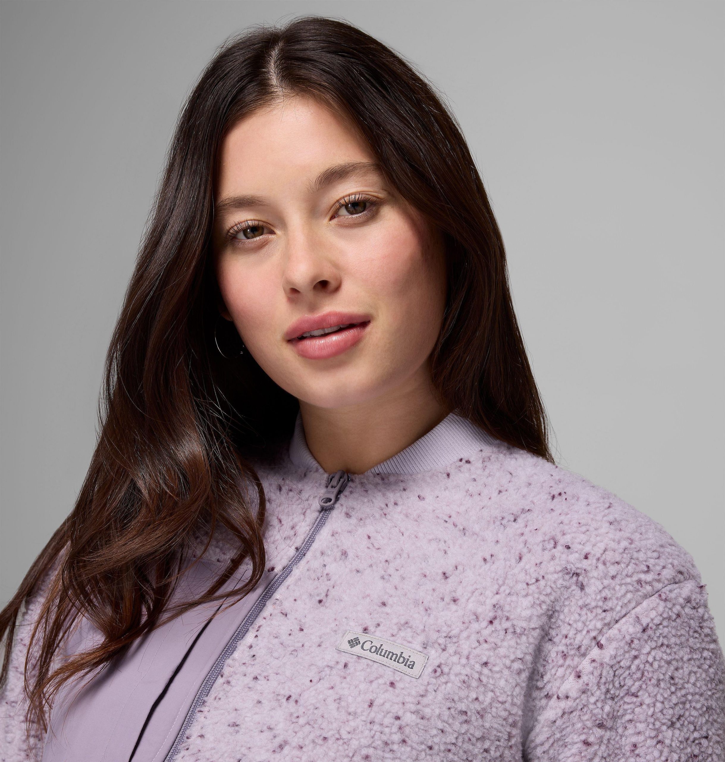 naisten stellar path fleece bomber -takki jossa täyspitkä vetoketju