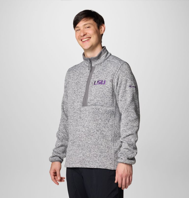miesten collegiate sweater weather fleece half zip -pusero - lsu