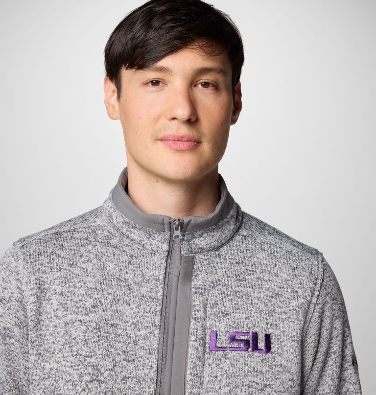 miesten collegiate sweater weather fleece half zip -pusero - lsu