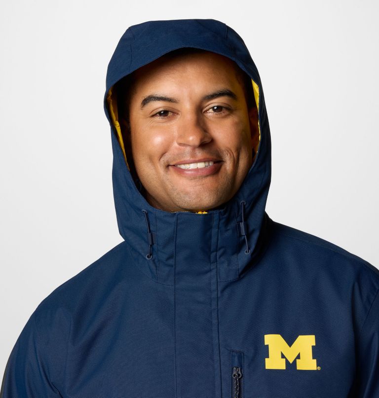 miesten collegiate field bound -takki - michigan