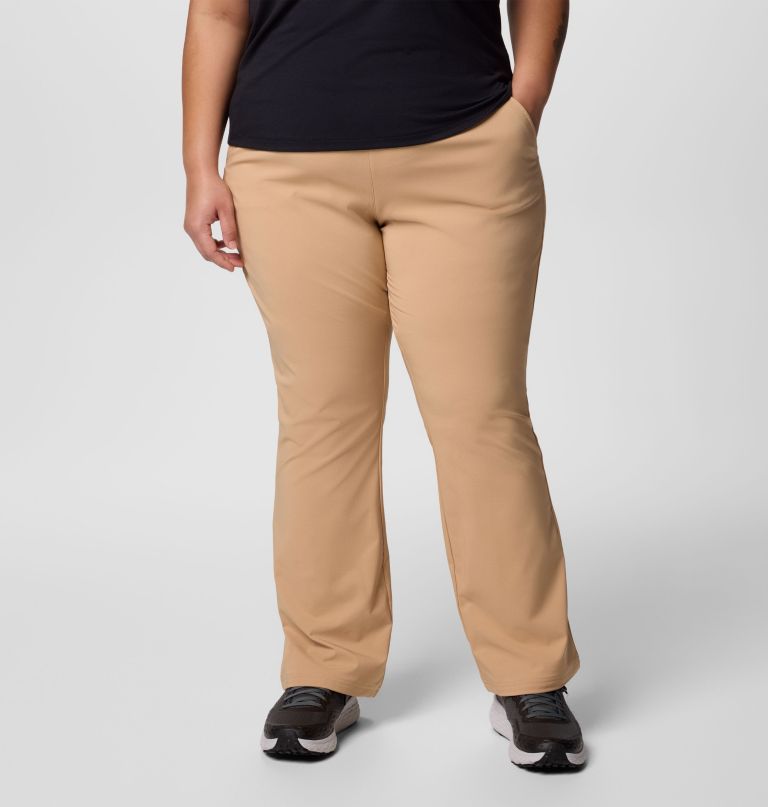 naisten all seasons bootcut-housut - plus-koko