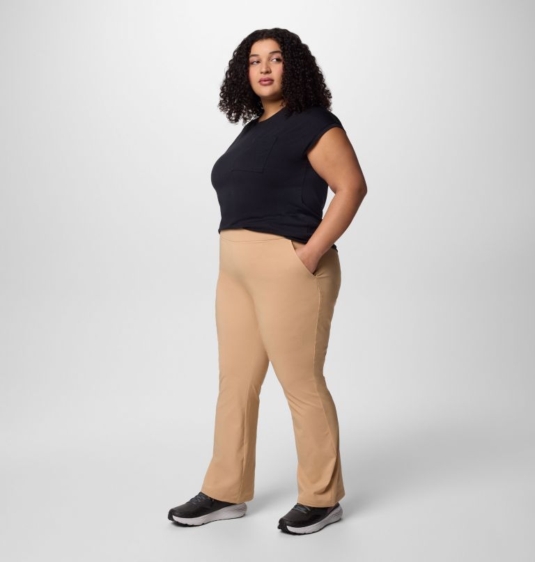 naisten all seasons bootcut-housut - plus-koko