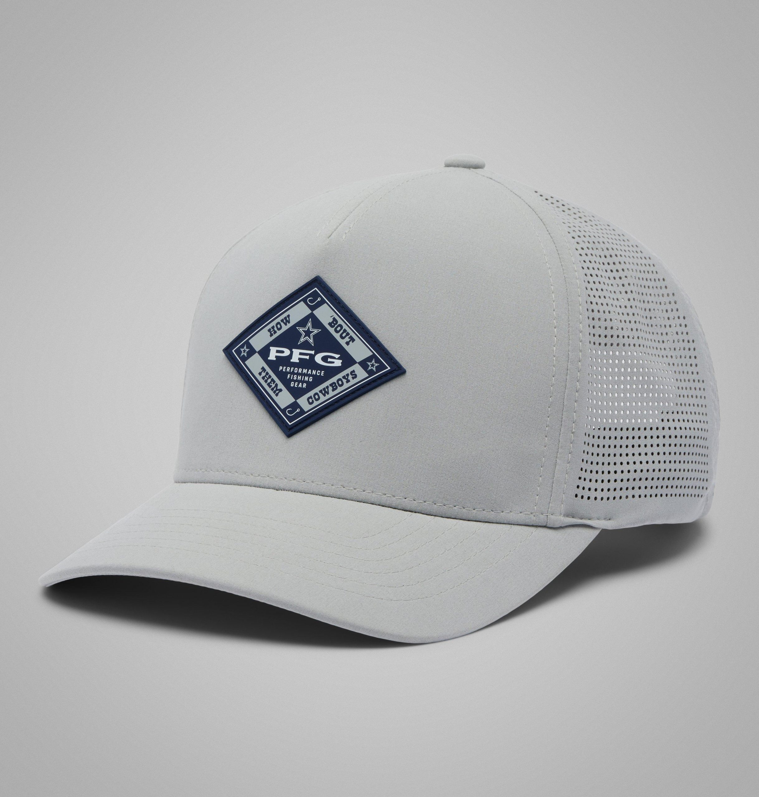 collegiate pfg elite 3d stretch snap back -lippis - dallas cowboys