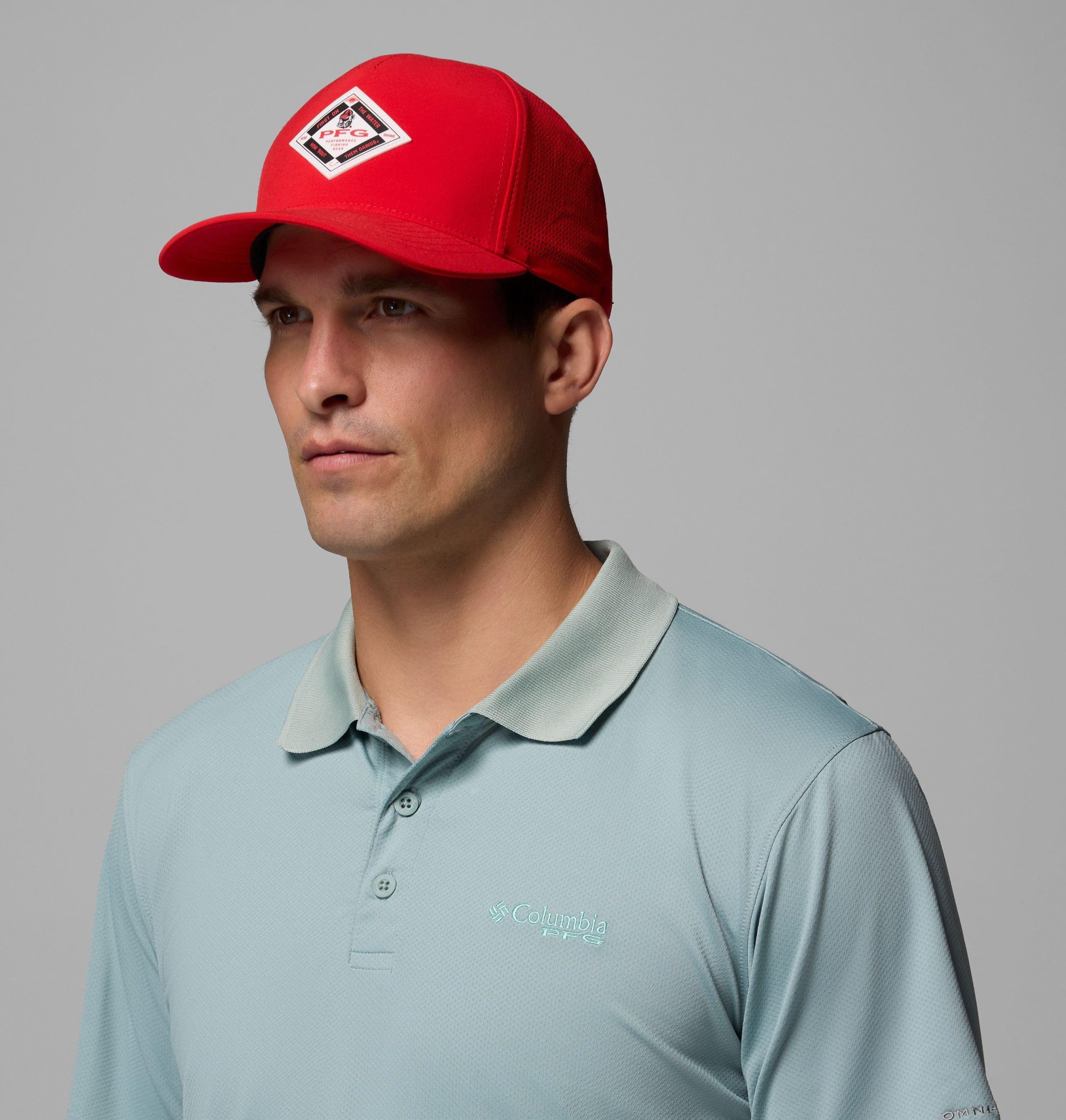 collegiate pfg elite 3d stretch -nappulapaita - georgia