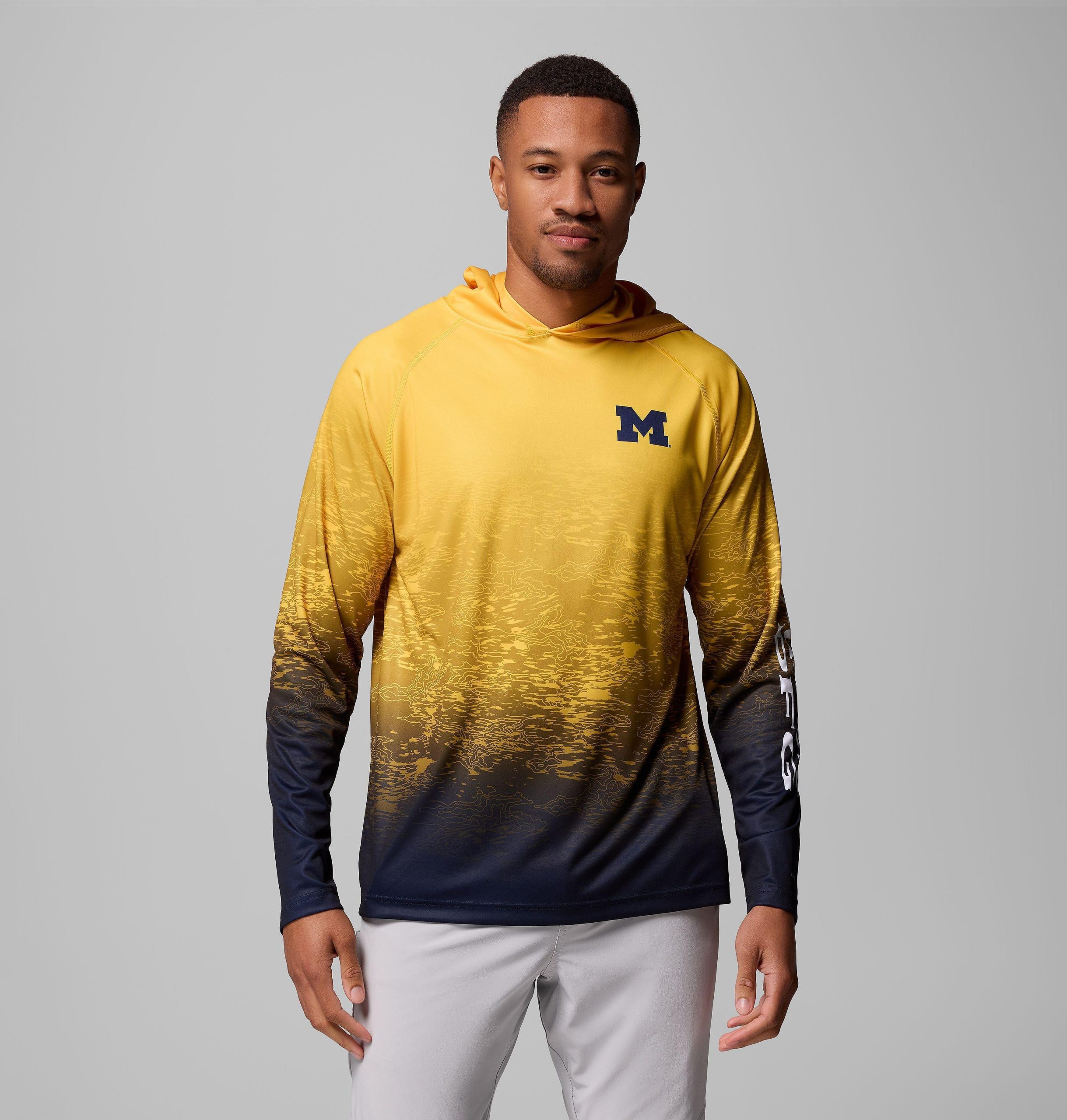 miesten college pfg super terminal tackle -huppari - michigan