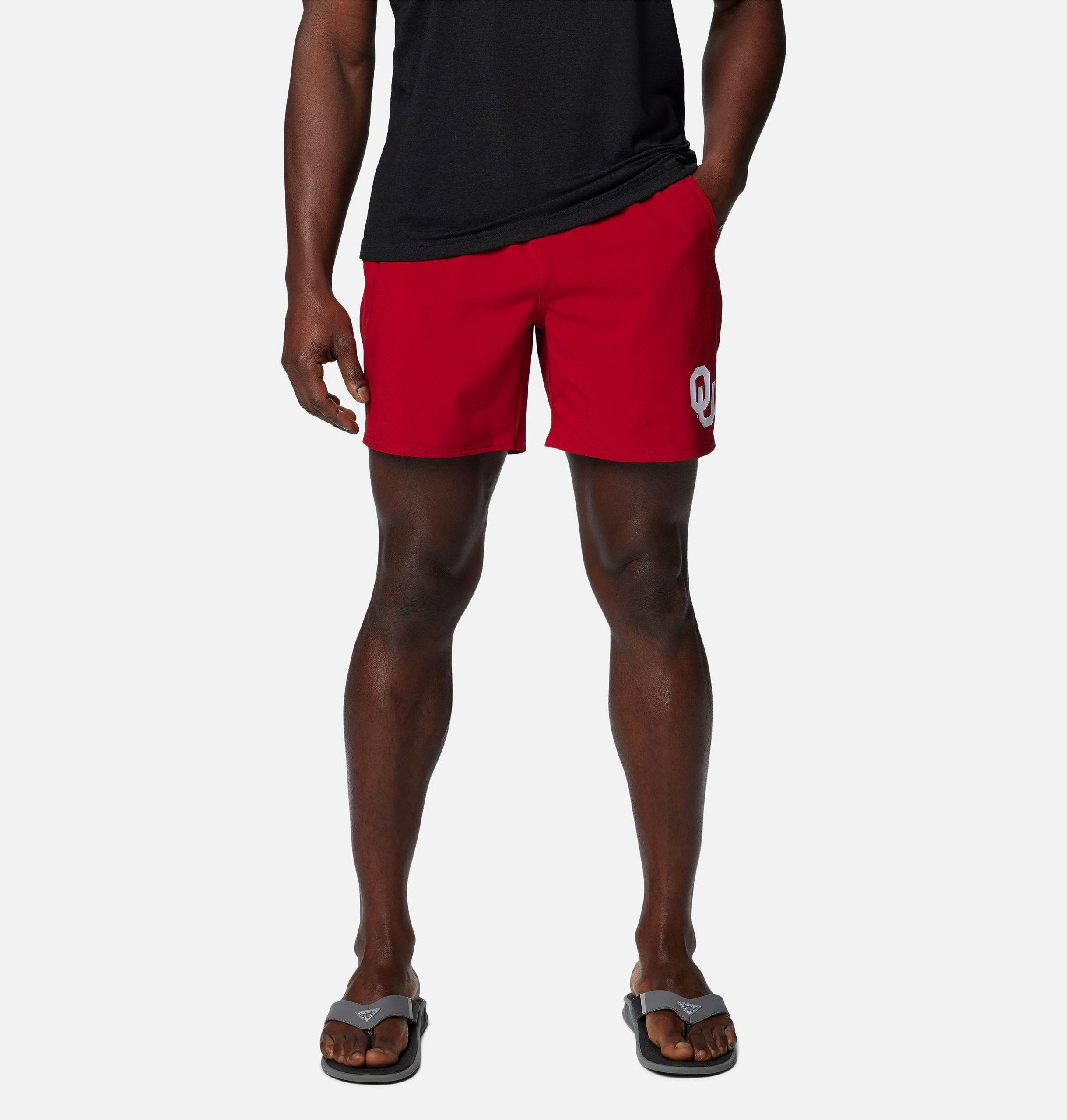miesten collegiate pfg terminal roamer stretch -shortsit - oklahoma